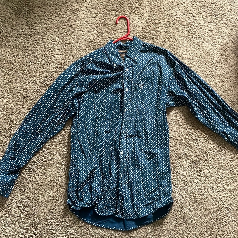 Ariat fitted shirt Large